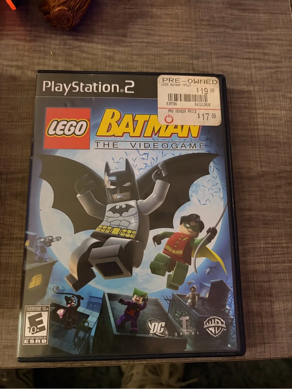 Sony PlayStation 2 LEGO Batman: The Video Game (Black, Blue)